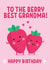 Cute Birthday Card - Grandma - Berry Best created by Blush & Blossom 