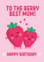 Cute Birthday Card - Mum - Berry Best created by Blush & Blossom