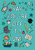 Good Luck Card - University - You're Off To Uni! created by Hannah Jayne Lewin