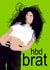 Modern Birthday Card - Charli XCX - Brat created by Atwood & Atwood