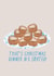 Funny Christmas Card - Yorkshire Pudding - Christmas Dinner created by KATIE S