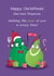 Cute Christmas Card - Pear Of You - Dad and Stepmum created by Hannah Jayne Lewin