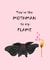 Cute Anniversary or Valentine's day card - 'You're the Mothman to my Flame' created by Creations by Hannah Eliza