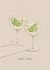 Classic Congratulations Card - Gin - Cheers created by @doublepea_designs