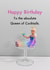 Fun Birthday Card - For Her - Queen Of Cocktails created by Bold & Bright Cards