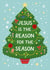 Classic Christmas Card - Jesus Is The Reason For The Season created by Pear Tree Press