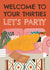 Funny 30th Birthday Card - Wild Party - For Her created by AbiGoLucky