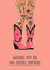 Arty Birthday Card - For Her - Tattoo Pun - Cowboy Boots - Girly created by Bellollage