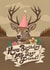 Cute Birthday Card - Scottish Deer - My Deer Friend created by Kasia Cards
