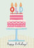 Cheeky Birthday Card - Cake - Old, funny, for her, floral, pretty, Pink created by Rebecca Grantham