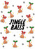 Rude Christmas Card - Jingle Balls - Christmas Pun - Carols created by The Marmalade Cat