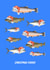 Punny Christmas Card - Christmas Fishes created by The Marmalade Cat