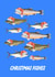 Punny Christmas Card - Christmas Fishes created by The Marmalade Cat