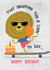 Cute Birthday Card - Lion - Pun created by Pencilface