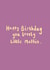 Classic Birthday Card - Lovely Little Muffin - Sweet created by Remi girl