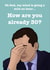 Funny 30th Birthday Card - The Office - Michael Scott - The US Office created by Pickle Muffin Prints