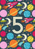 Fun 5th Birthday Card - Outer Space - Planets, Stars and Spaceships created by Alice Griffiths Illustration