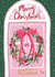 Classic Christmas Card - Front Door with Wreath created by Debbie Daley Illustrations