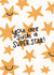 Cute Congratulations Card - Smiling Stars - You Are Such A Super Star! created by Doodled By Anya