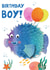 Cute Birthday Card - For Him - Puffer Fish created by Rocket68
