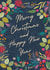 Classic Christmas Card - Merry Christmas & Happy New Year created by Laura Darrington Design Ltd.