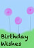 Swirly flowers birthday card created by Hannah Wilkinson-Jones