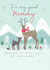Cute Christmas Card - To A Very Special Mummy - Reindeers created by Laura Darrington Design Ltd.