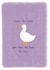 Sweet friendship or anniversary greeting card - Ducks are cute created by Libby-Mae Barton