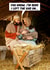 Funny Christmas Card - Nativity Scene - Jesus, Mary and Joseph created by Dean Morris Cards