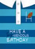 Classic Birthday Card - Try-Mendous Birthday - Rugby created by Sian Moore Illustration