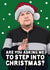 Funny Christmas Card - Gavin And Stacey - Smithy - Step Into Christmas created by All Things Banter
