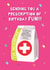 Funny Birthday Card - Prescription - Medicine created by @Laura Lonsdale Designs