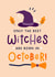 Cute Birthday Card - October Birthday - Halloween created by Joanne Hawker