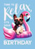 Funny Birthday Card - Time to Relax - French Bulldog created by Folio | Ian Owen