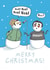 Funny Christmas Card - Oasis - Christmas Carols - Snowman created by Running with Scissors