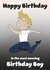 Cute Birthday Card - Amazing Birthday Boy - Ballet Dancer created by Rachel Hsiroc Design