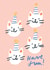 Cute Birthday Card - Birthday Cats - Have Fun created by Leanne McBrien