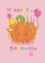 Cute Birthday Card - Halloween Birthday - Pumpkin created by Pri M