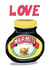 Arty Love & Friendship Card - Marmite - Love created by Illustrator Maker