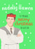 Funny Christmas Card - Uncle Bryn - Gavin And Stacey created by Sian Moore Illustration