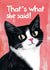 Cheeky New Job Card - Cat - That's What She Said - The Office created by Koro Cinco