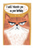 Cute Birthday Card - Grumpy Cat - I Will Tolerate You On Your Birthday created by Koro Cinco