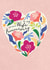 Pretty Anniversary Card - For Wife - Floral Heart created by Laura Darrington Design Ltd.