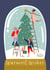 Cute Christmas Card - Snow Globe - Warmest Wishes created by Zoe Spry