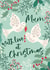 Pretty Christmas Card - For Mum - White Doves created by Nina Raby - Jones