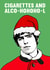 Funny Christmas Card - Oasis - Liam Gallagher - Cigarettes And Alcohol created by Of Life & Lemons Ltd.