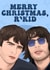 Funny Christmas Card - Liam And Noel Gallagher - R'Kid created by Pink + Pip