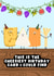 Funny Birthday Card - Cheese - Party created by Pink Peach Cards