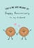 Cute Anniversary Card - To My Husband - You & Me Are Meant 2p created by @Laura Lonsdale Designs