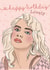 Pretty Birthday Card - Billie Eilish - Lovely created by Rulu